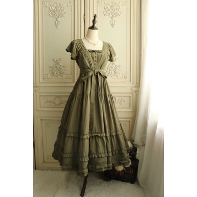 Faeries Daffodil A Breezy Afternoon One Piece(Quick Reservation/5 Colours/Full Payment Without Shipping)